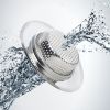Kitchen Sink Strainer - Kitchen Sink Drain Strainer Stainless Steel, Large Wide Rim 4.45" Diameter