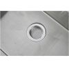 Kitchen Sink Strainer - Kitchen Sink Drain Strainer Stainless Steel, Large Wide Rim 4.45" Diameter
