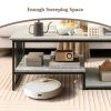 Living Room Coffee Table with Open Storage Shelf
